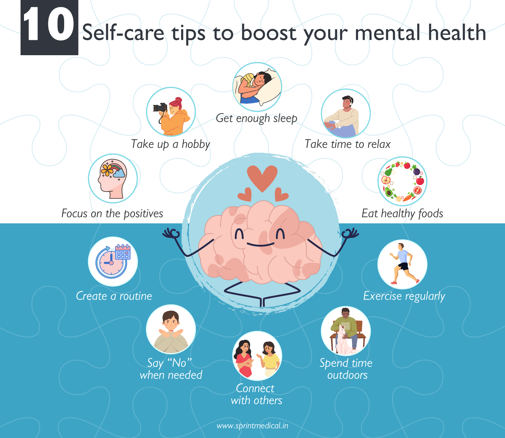 10 Self-care tips to boost your mental health