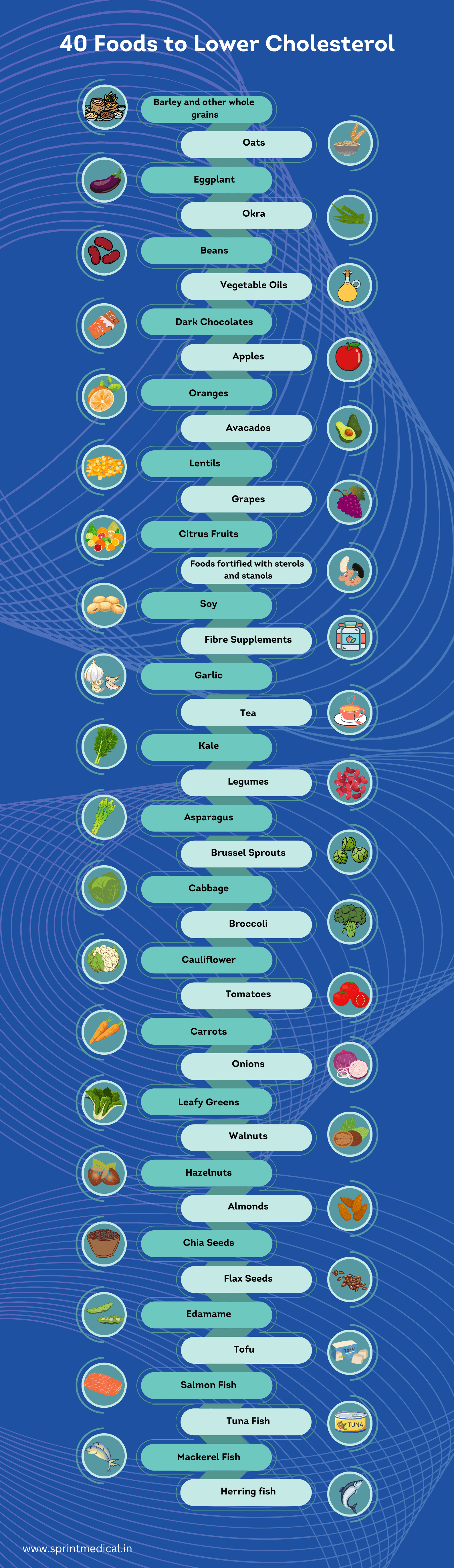 40 Foods to Lower Cholesterol