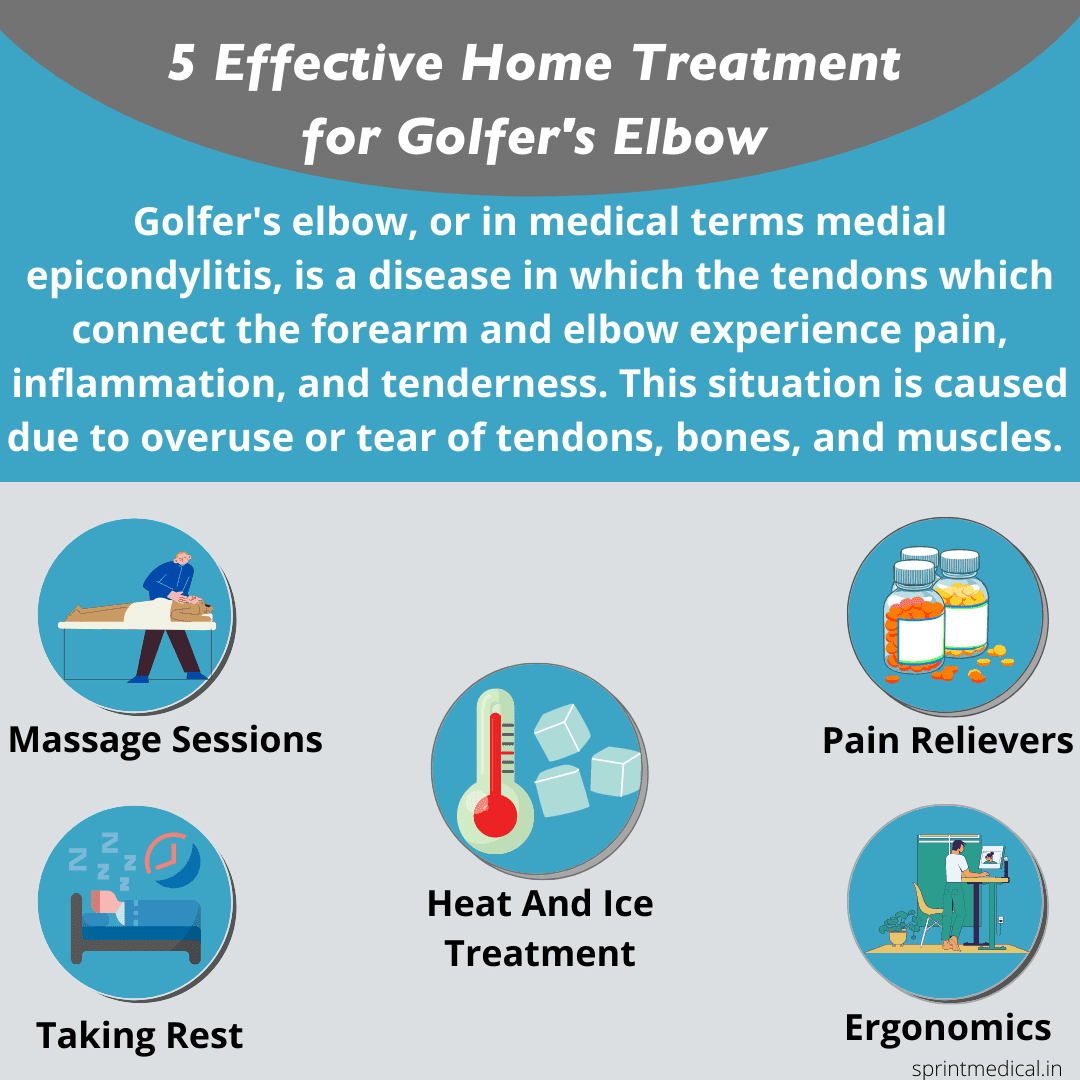 5 Effective Home Treatment for Golfer's Elbow
