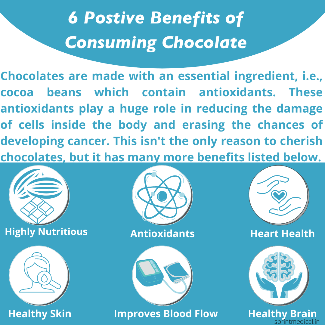 6 Positive Benefits of Consuming Chocolate