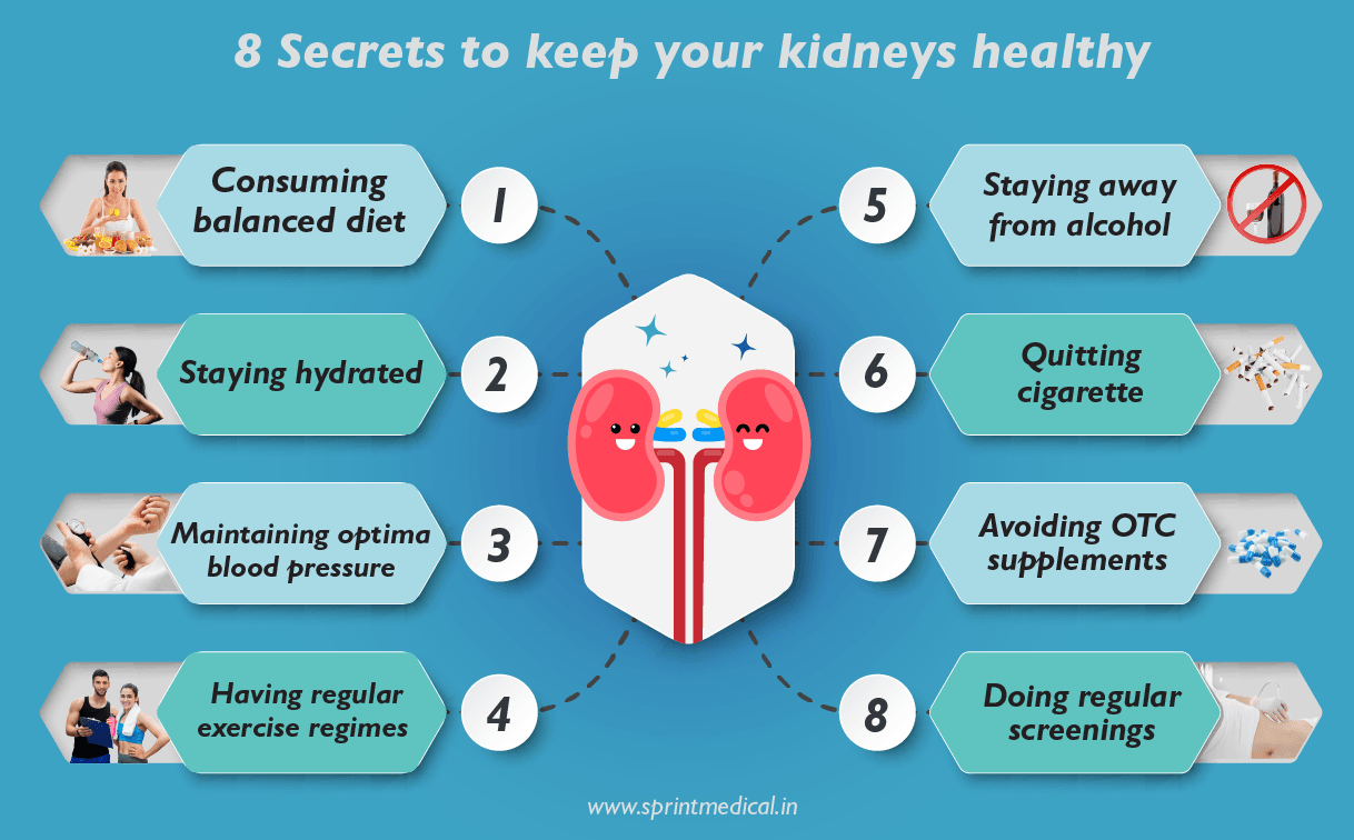 8 Secrets to keep your kidneys healthy