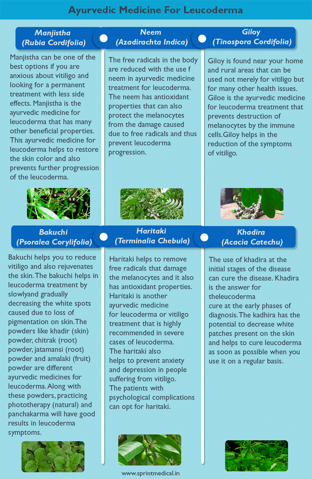 Ayurvedic medicine for leucoderma