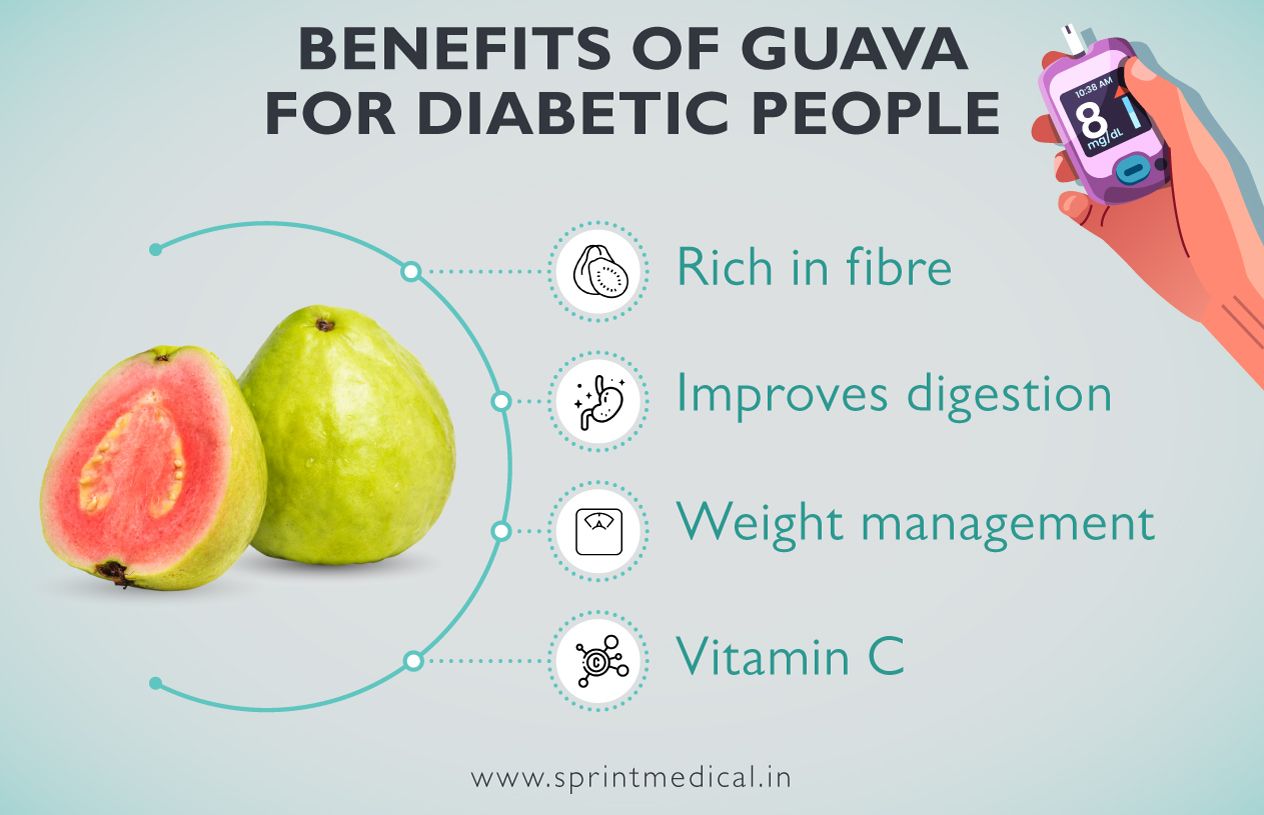 Benefits of Guava for Diabetic People
