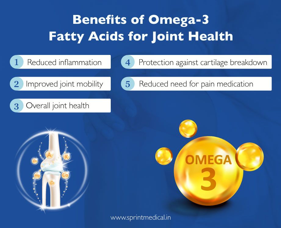 Benefits of Omega-3 Fatty Acids For Joint Health