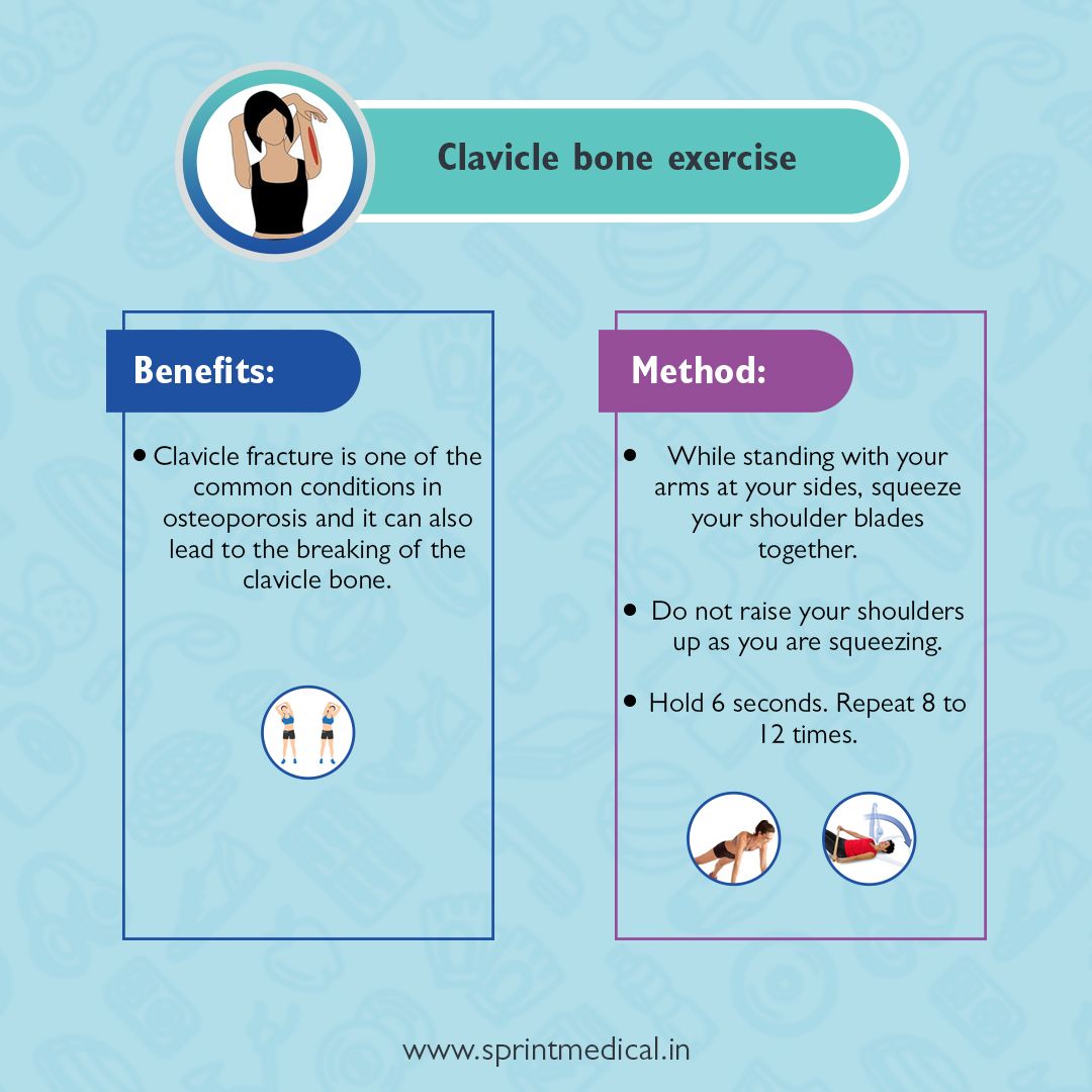 Clavicle bone exercise