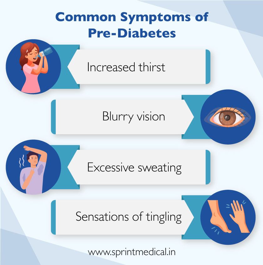 Common Symptoms of Pre-Diabetes
