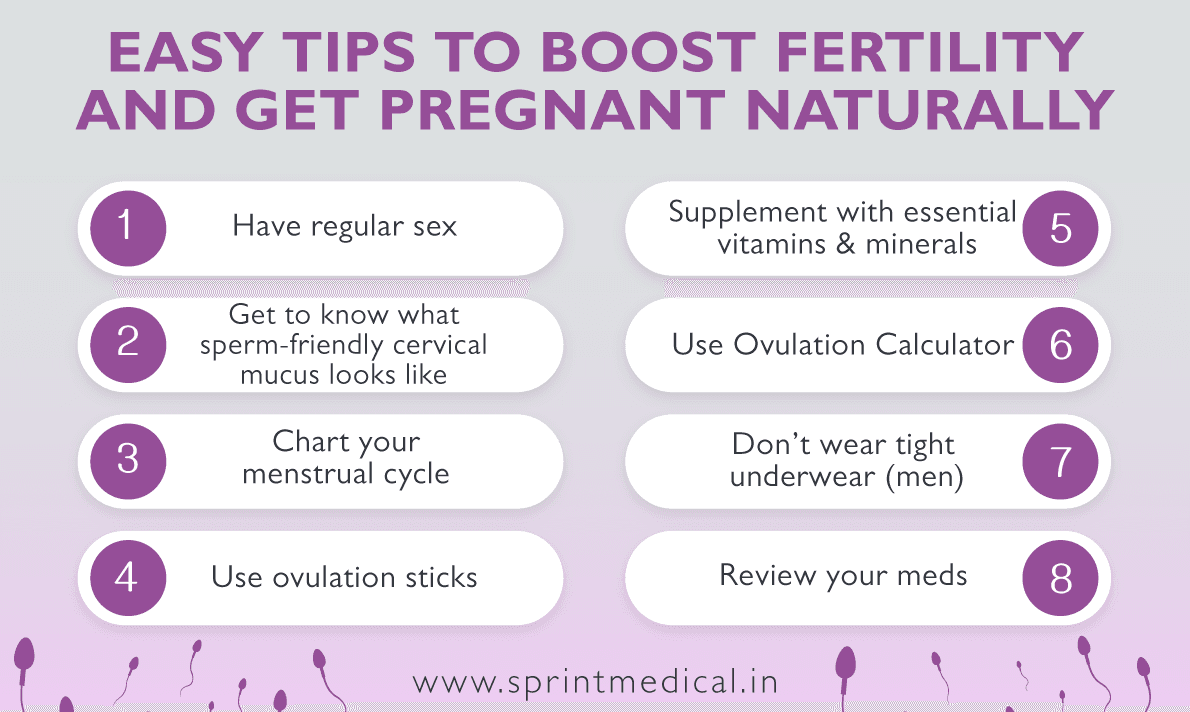Easy Tips to Boost Fertility and Get Pregnant Naturally