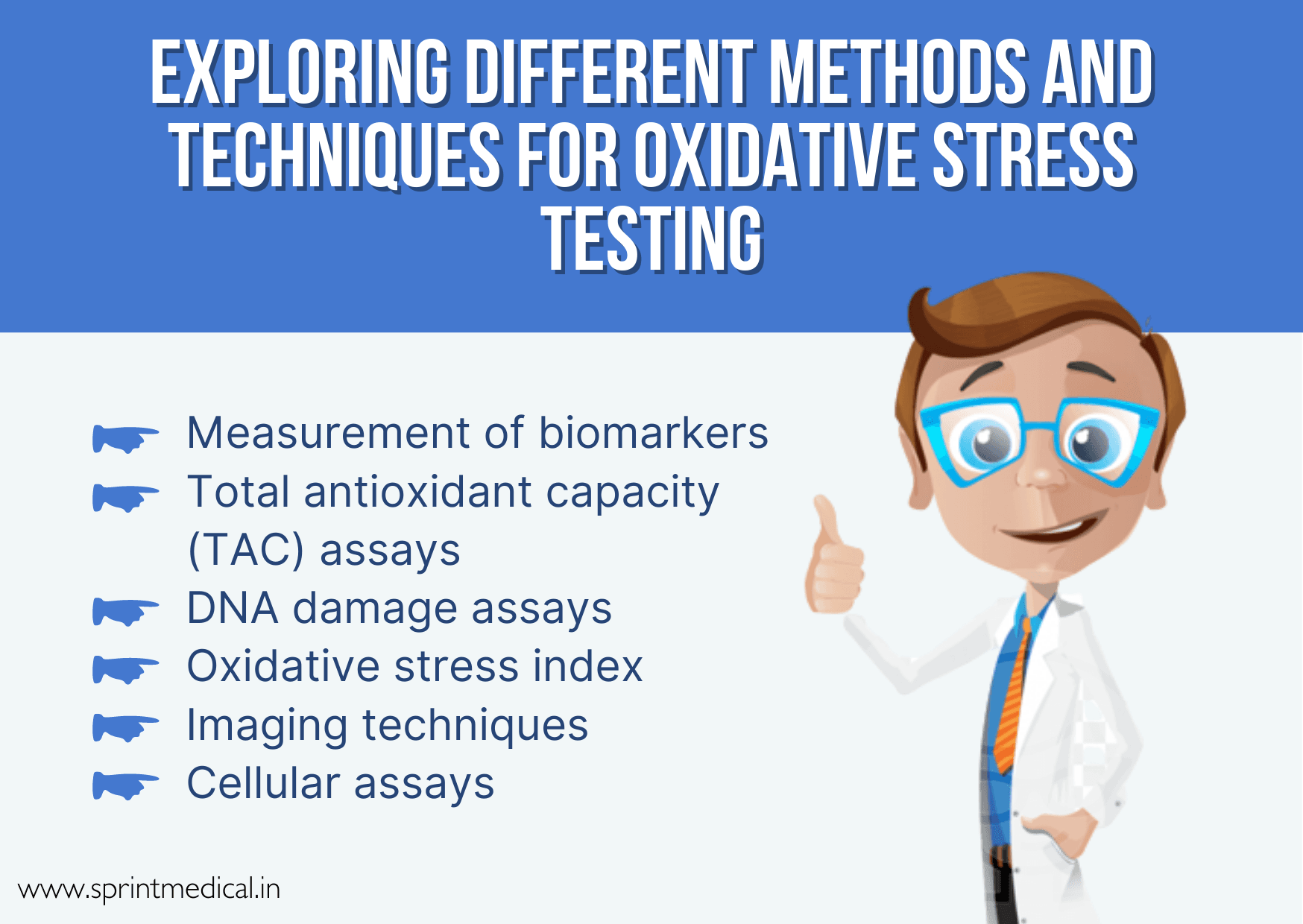 Exploring Different Methods and Techniques for Oxidative Stress Testing