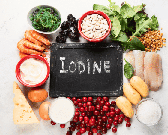 Food sources of Iodine