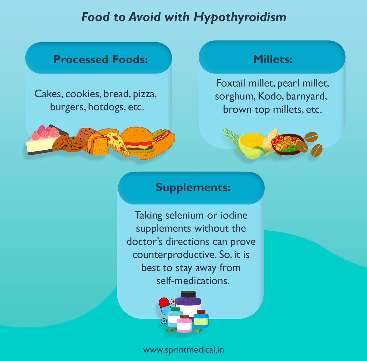 Food to Avoid with Hypothyroidism