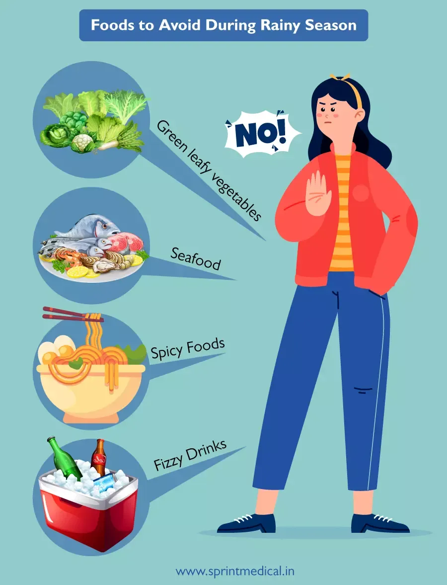 Foods to Avoid During Rainy Season
