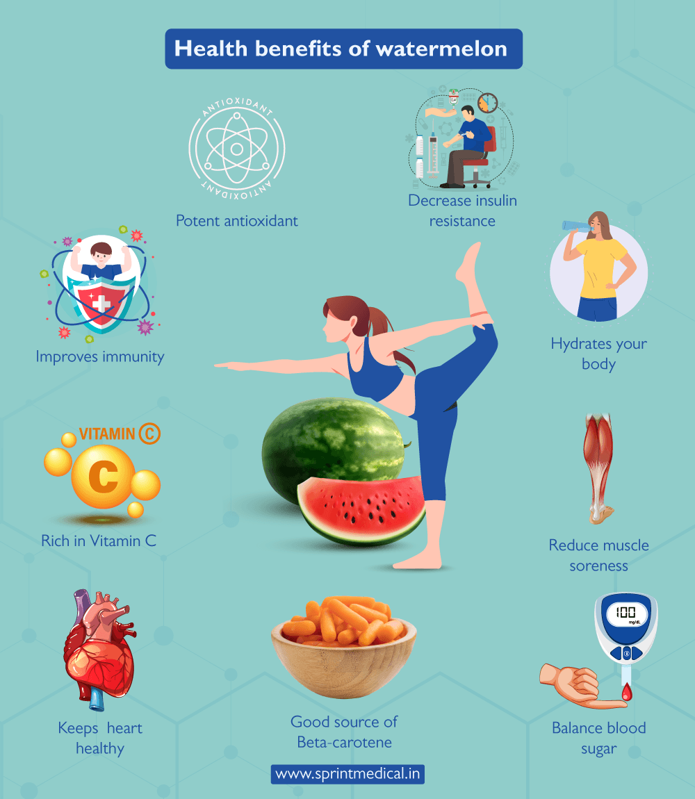 Health benefits of watermelon
