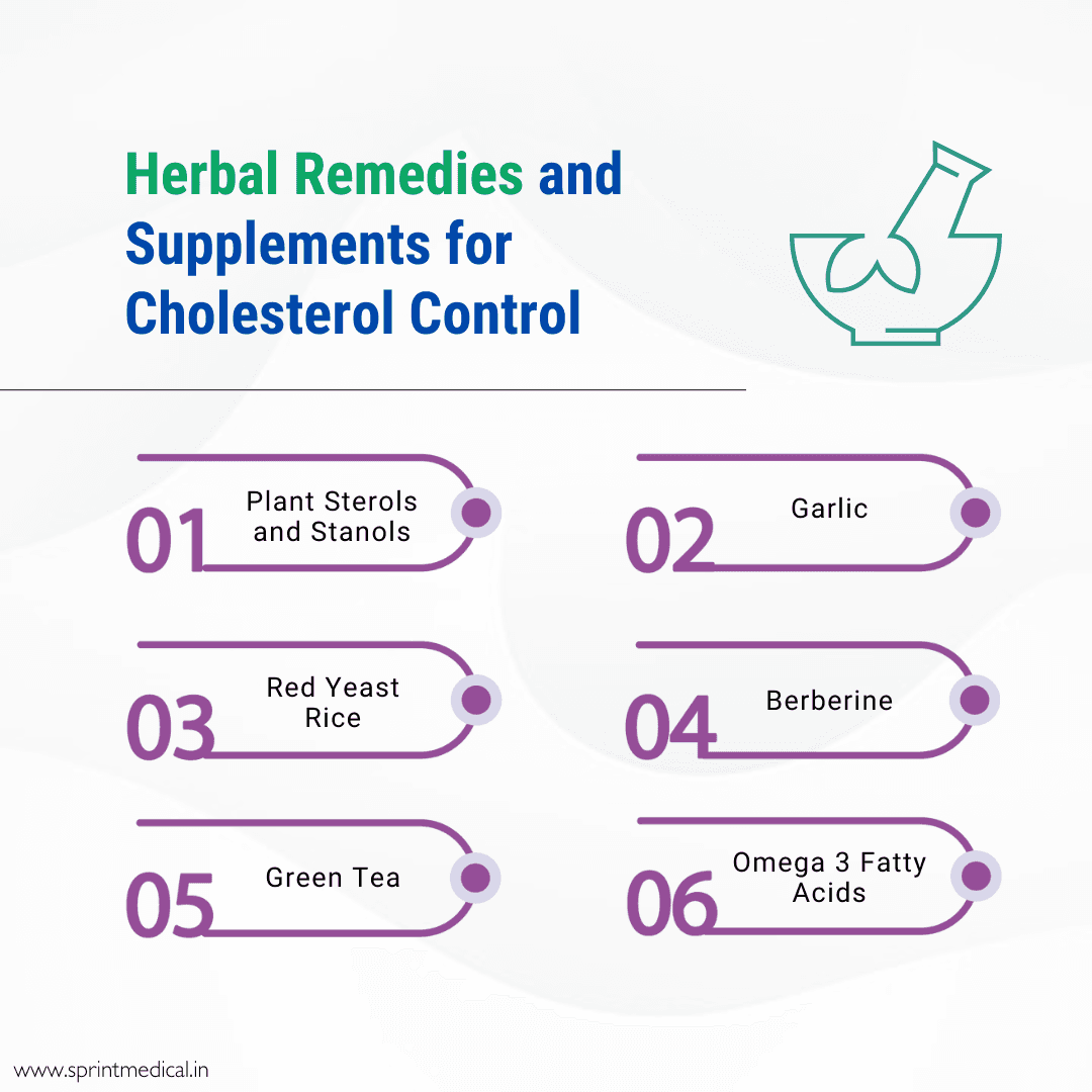 Herbal Remedies and Supplements for Cholesterol Control