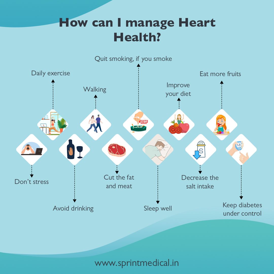 How can I manage Heart Health