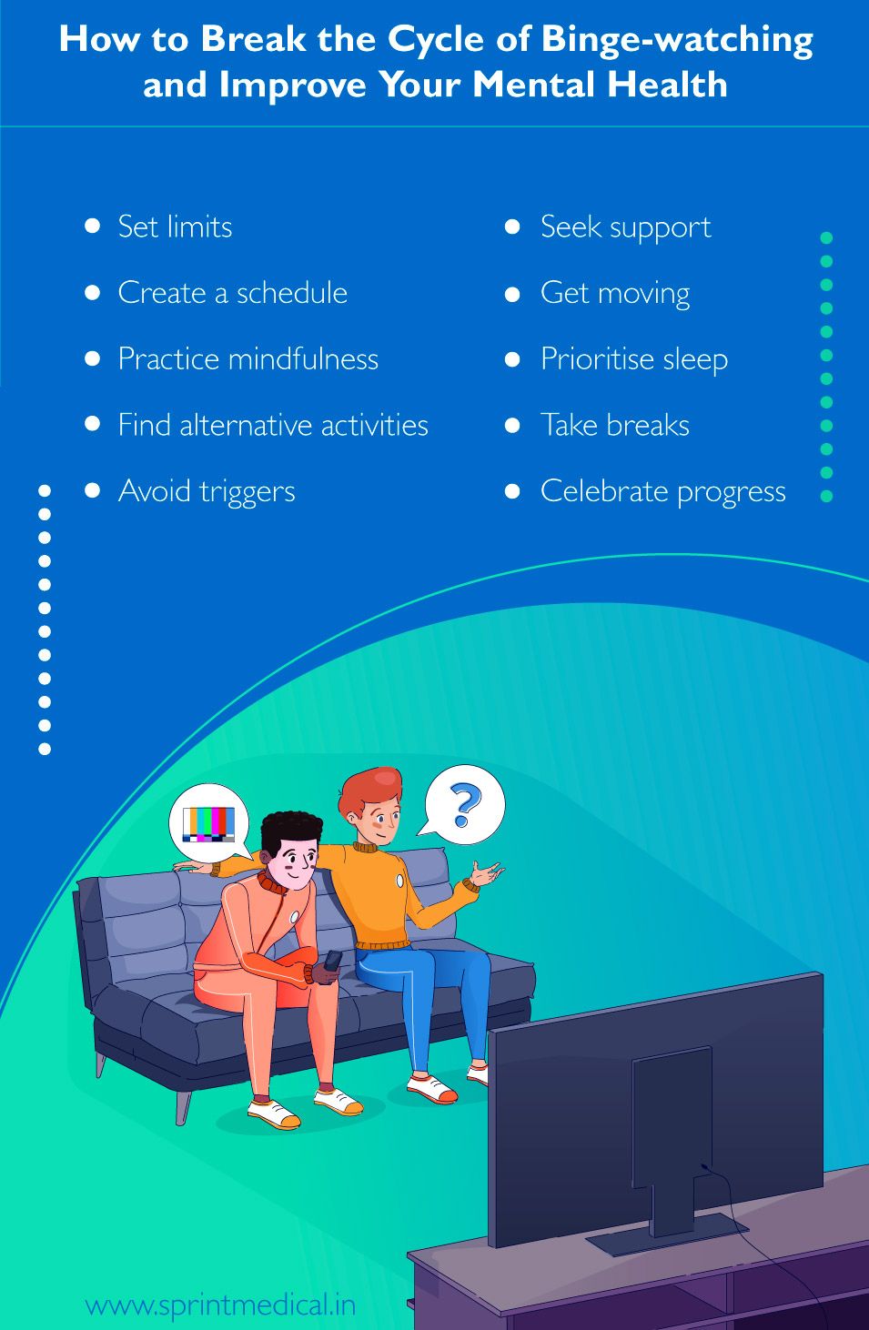 How to Break the Cycle of Binge-watching and Improve Your Mental Health