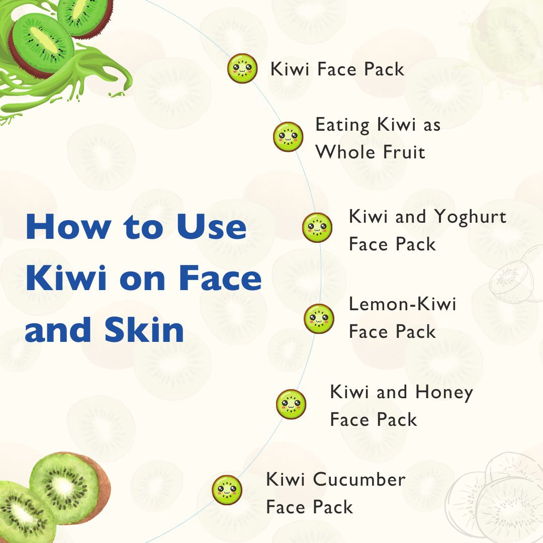 How to Use Kiwi on Face and Skin