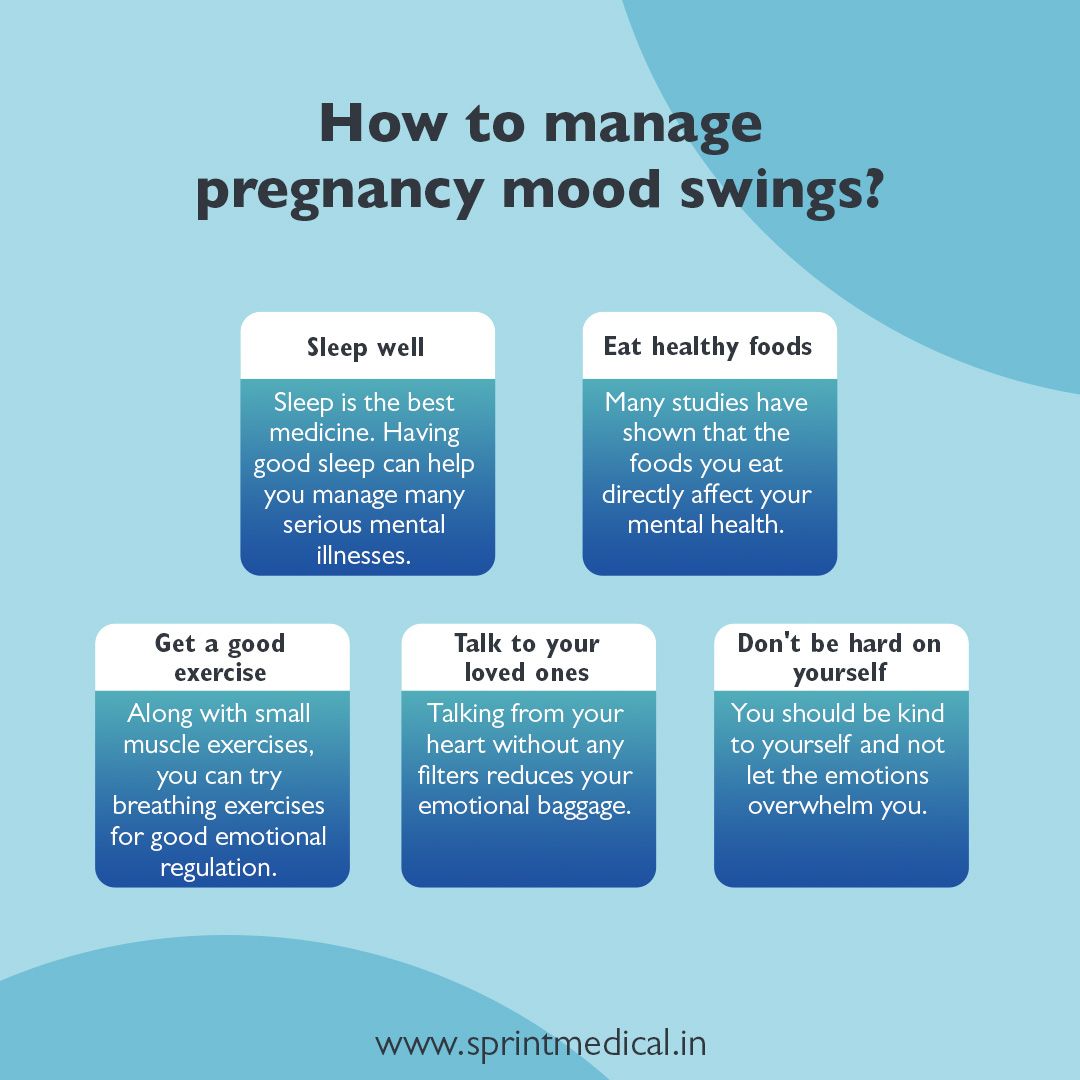 How to manage pregnancy mood swings