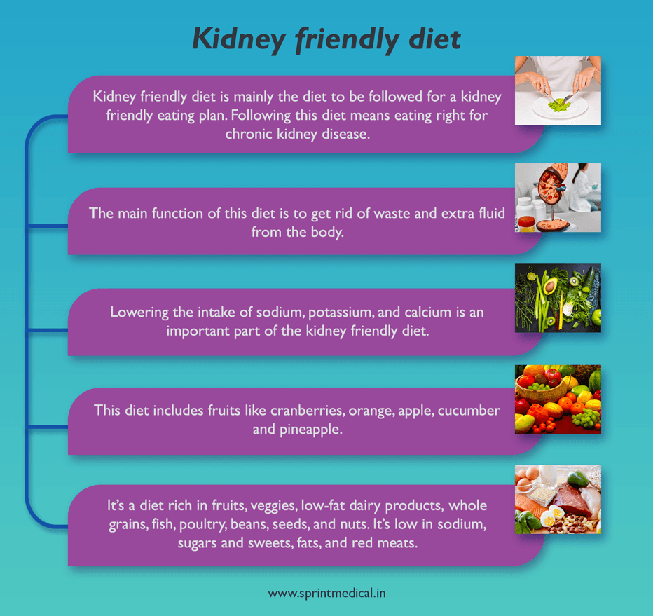 Kidney friendly diet
