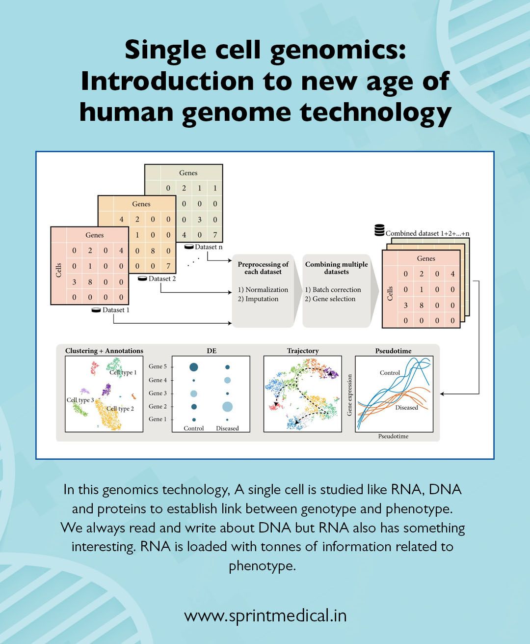 Single cell genomics