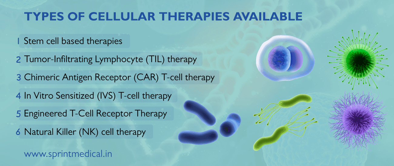 Types of Cellular Therapies Available