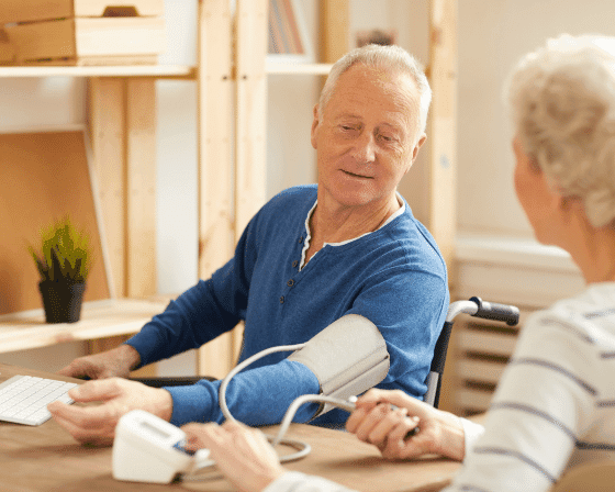 Taking Blood Pressure