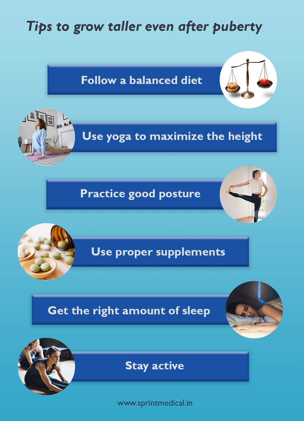 Tips to grow taller even after puberty