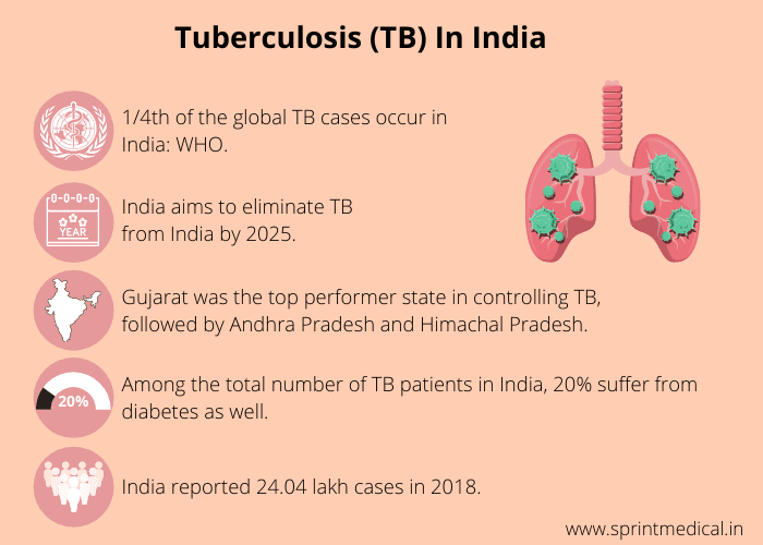 Tuberculosis in India Infographic