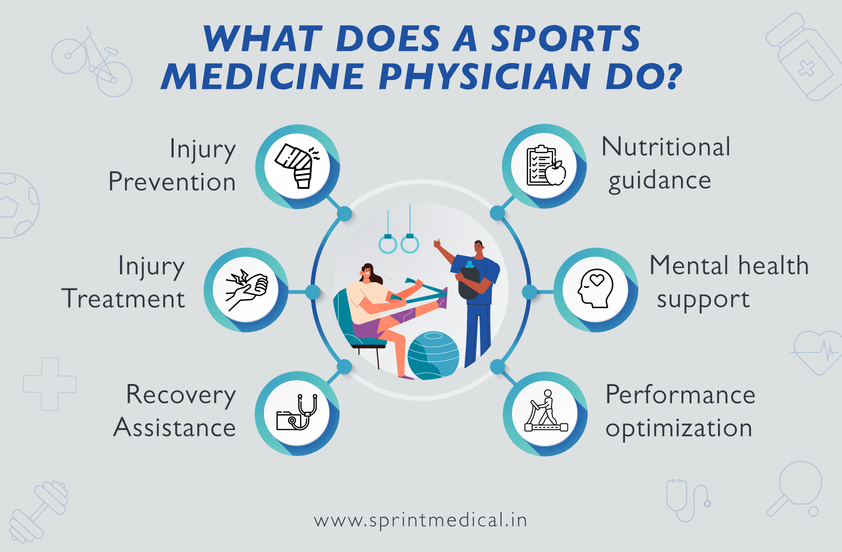What does a sports medicine physician do?