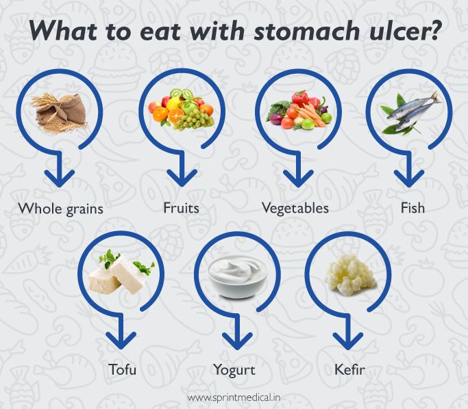 What to eat with stomach ulcer