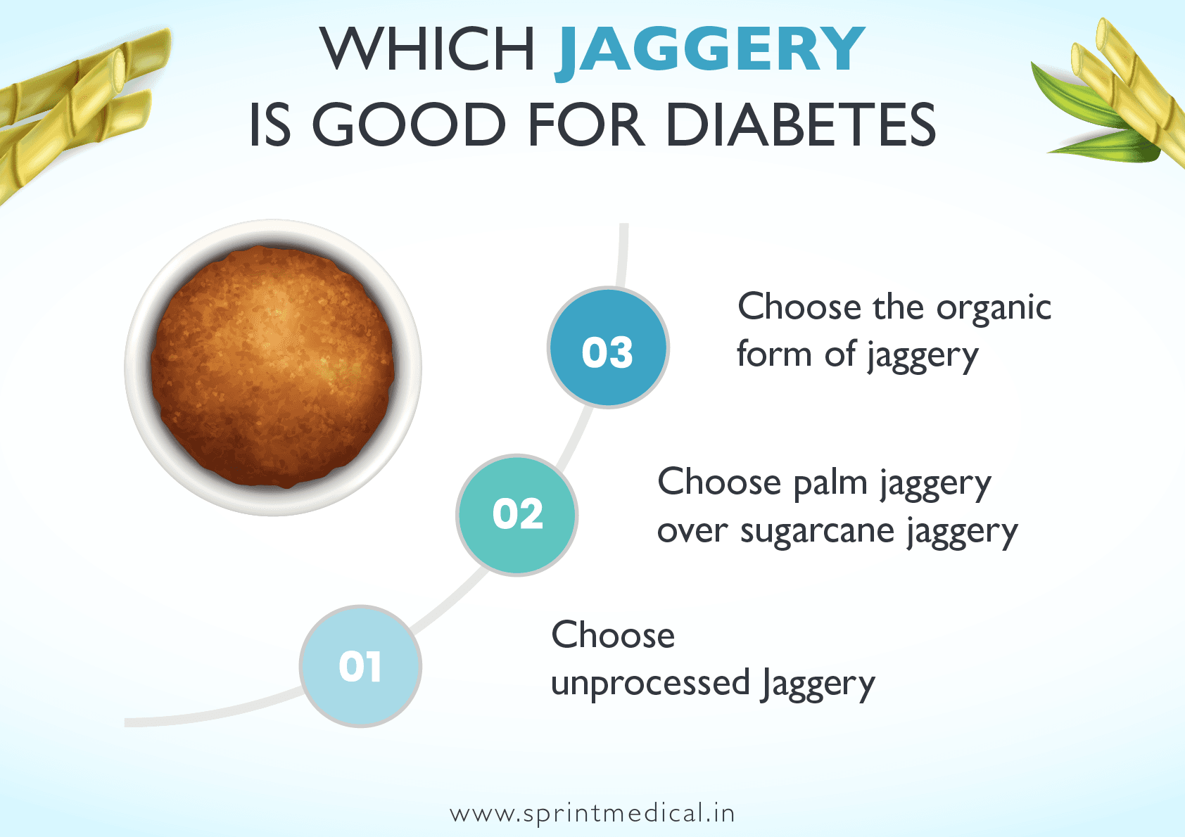 Which jaggery is good for diabetes?