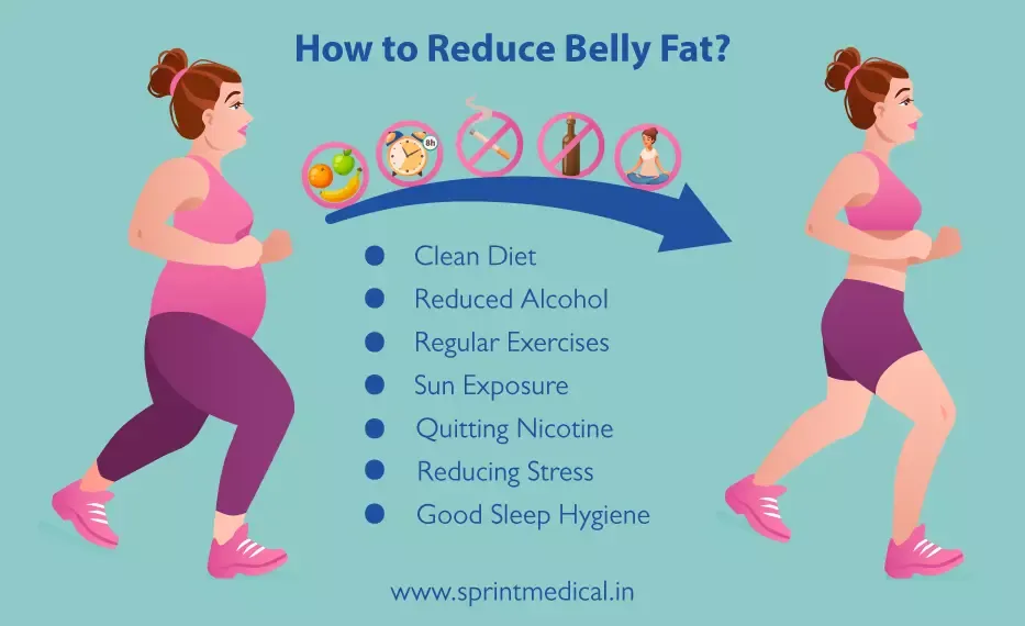 how to reduce belly fat